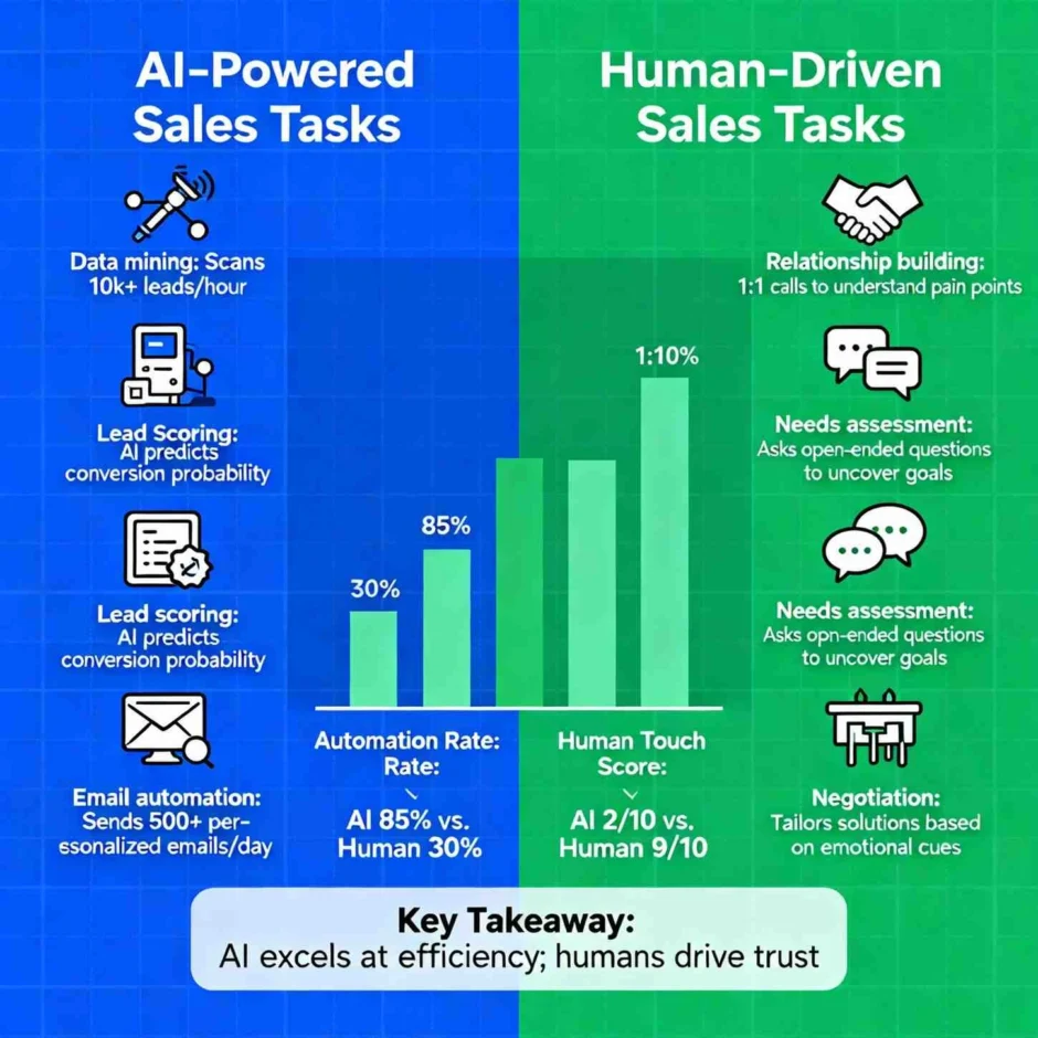 ai powered sales tasks