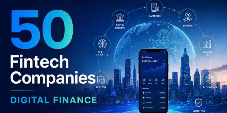 top 50 fintech companies