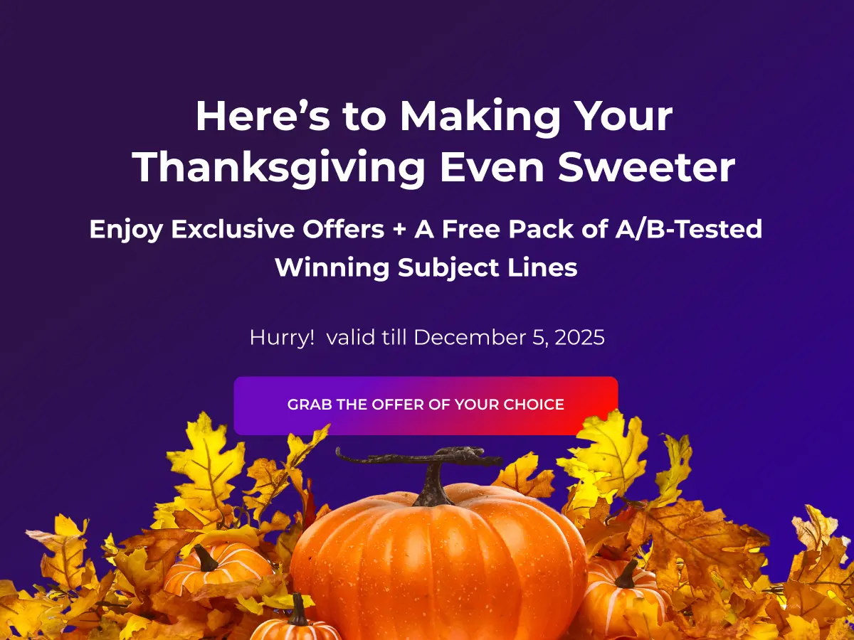 Thanksgiving Offer